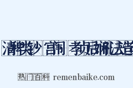 清稗类钞·宫闱·孝贞后娴礼法造句是什么意思的图片